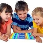 Toys Custom Large Silicone Chessboard Push Pop Bubble Interactive Decompression Toys For Kids And Adults