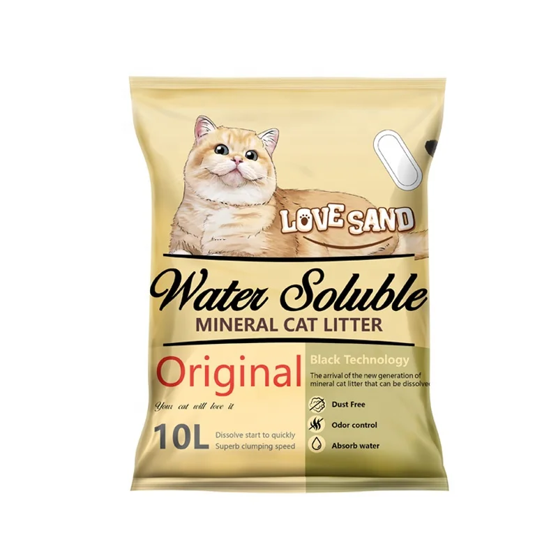 Safe And Environment Friendly Soluble In Water Cat Litter Clumping Cat Sand Buy Flushable Cat Litter Cat Litter Soluble In Water Cat Litter Product On Alibaba Com