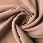 Chiffon Scarf Wholesale High Quality Pure Color Pearl Chiffon Scarf Ladies Customizable Logo Headscarf Hijab