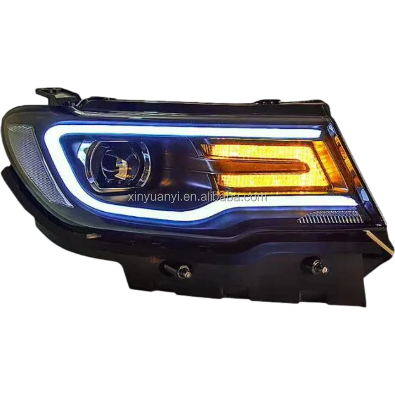 Upgrade Led Drl Led Cornering Headlamp Headlight For Jeep Compass Head