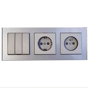 New European style wall socket european style power sockets pressure switches
