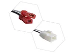 2 X Pairs 4 Pack Wire Cable Wiring Harness For Chrysler Dodge Vehicles Speakers Adapter Connector Adaptor Plug