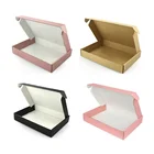 Colored Box Custom Wholesale Colored Printing Corrugated Shipping Mailer Box For Cosmetic Electronics Small Gift Sock