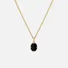 Agate Pendant Fashion Men Jewelry Stainless Steel Crystal Agate Gemstone Pendant Beetle Necklace