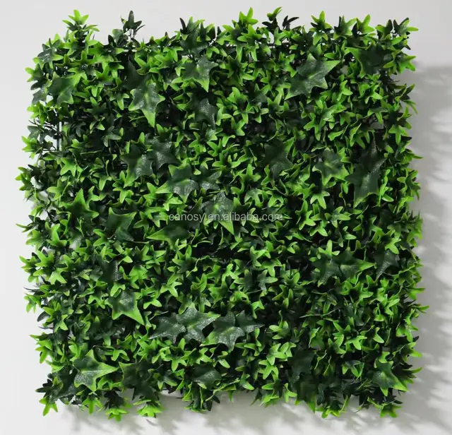 Indoor Decoration Cheap Price Plastic Boxwood Hedge Hanging Grass Green Wall Artificial Plants