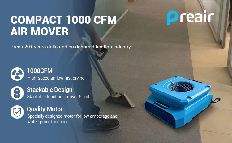 Portable Air Fan, USA, 1000, CFM - detail 2