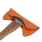 Leather Holster Tourbon Handmade Leather AXE Protector Hatchet Head Sheath Holster For Outdoor TOOL