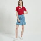 Tee For Hot Sale Women Linen Like Sexy Cute Young Short Sleeve Shirt Women's T-shirts 2020 Tee Tops For Ladies