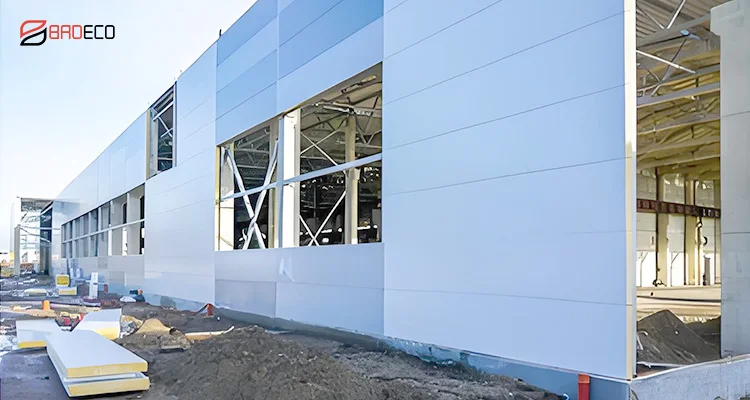 Sandwich Panel, 50/75/100/150/200mm, Wall - detail 2