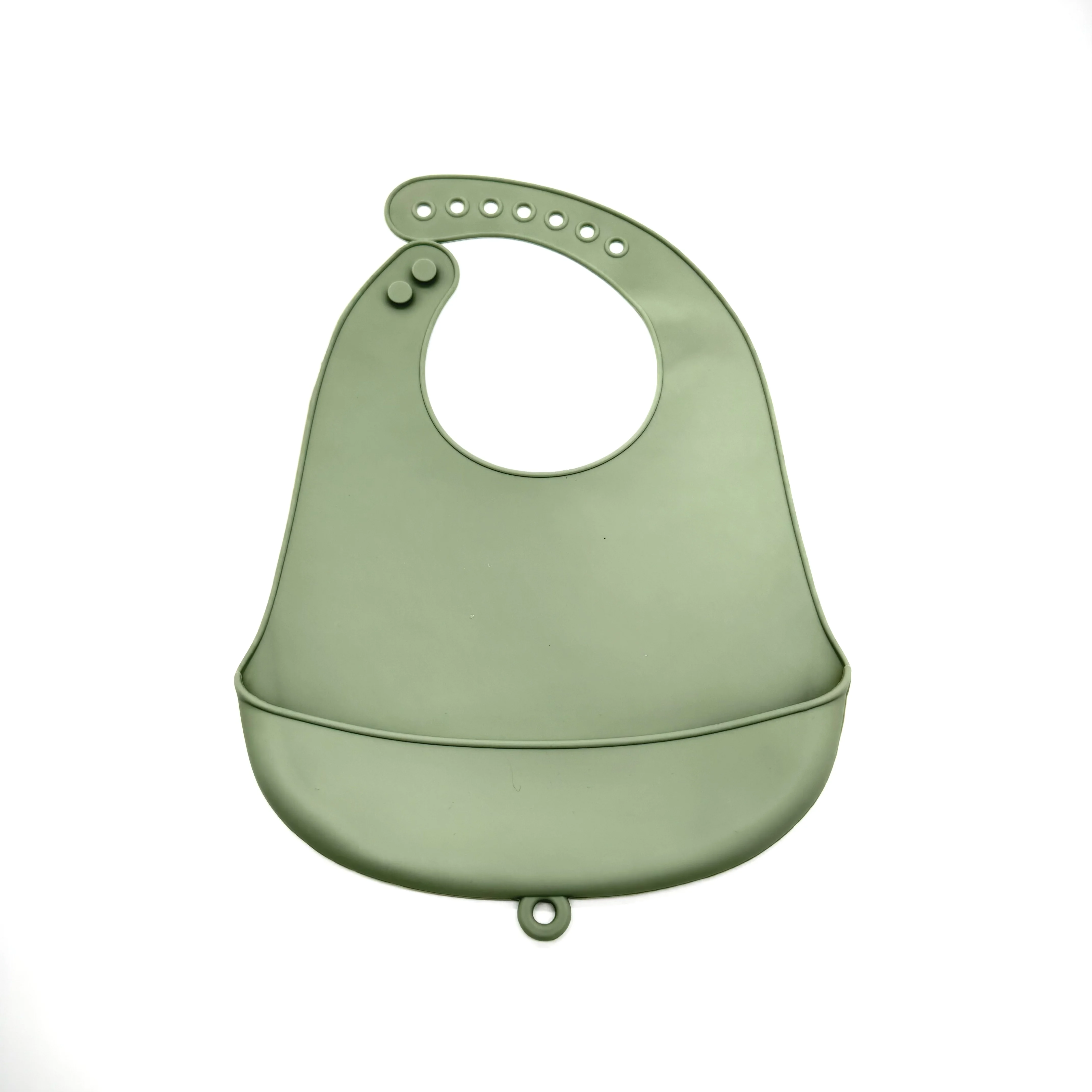 100% Food Safe Great Silicone Classic Baby Bib Easy Clean Kids Dining Product details