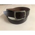 Leather Belt Wholesale Black/ Brown Men Braided PU Leather Belt With Zinc Alloy Buckle