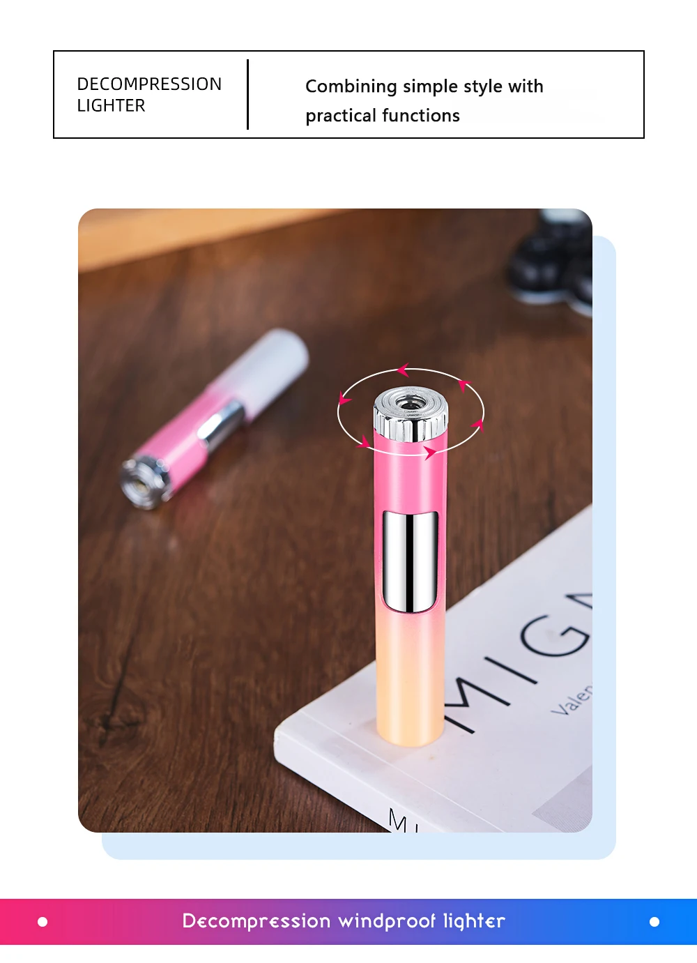 product debang windproof lighter customizable colors portable cigarette lighter classic design and exclusive patent for giveaways-1