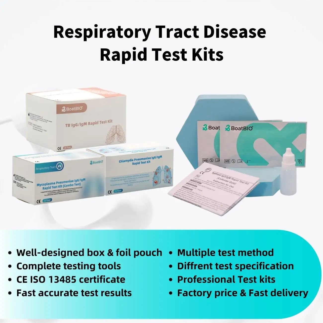 Ivd Rapid Test Tb Mycobacterium Tuberculosis Chlamydia Pneumoniae