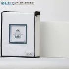 Cotton Sheet Flat Wholesale 600TC 100% Cotton Bedding Sheet With Coverlet Flat For Adults