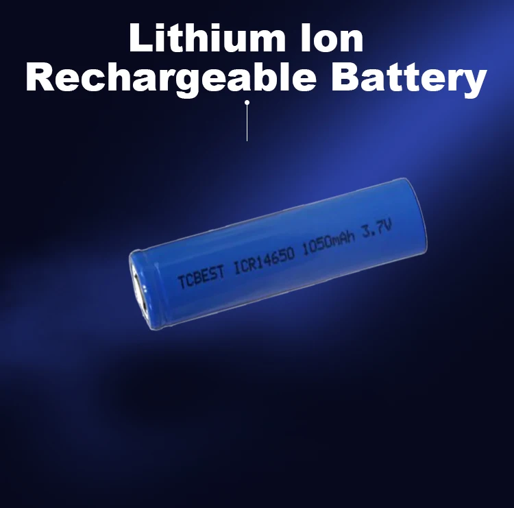 Icr14650 1050mah 3 7v Rechargeable Battery 14650 Li Ion Battery With Kc