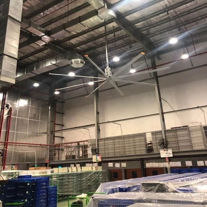 Electric Industrial Ceiling Fan, 16ft, HVLS - detail 34