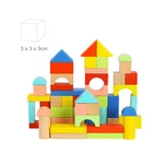 Toys Wooden Toy Educational Toy Kids 2021 New Toys 50pcs Block Wooden Educational Toy For Kids