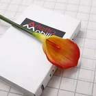 Flower Calla QiHao Wholesale 65CM Flower DIA 9.5CM Latex Artificial Calla Flower