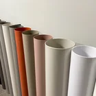0.25MM 0.3MM 0.4MM Light Grey Color High Gloss Mirror PET Film Panel Decorative PETG Film Roll For Kitchen Cabinet