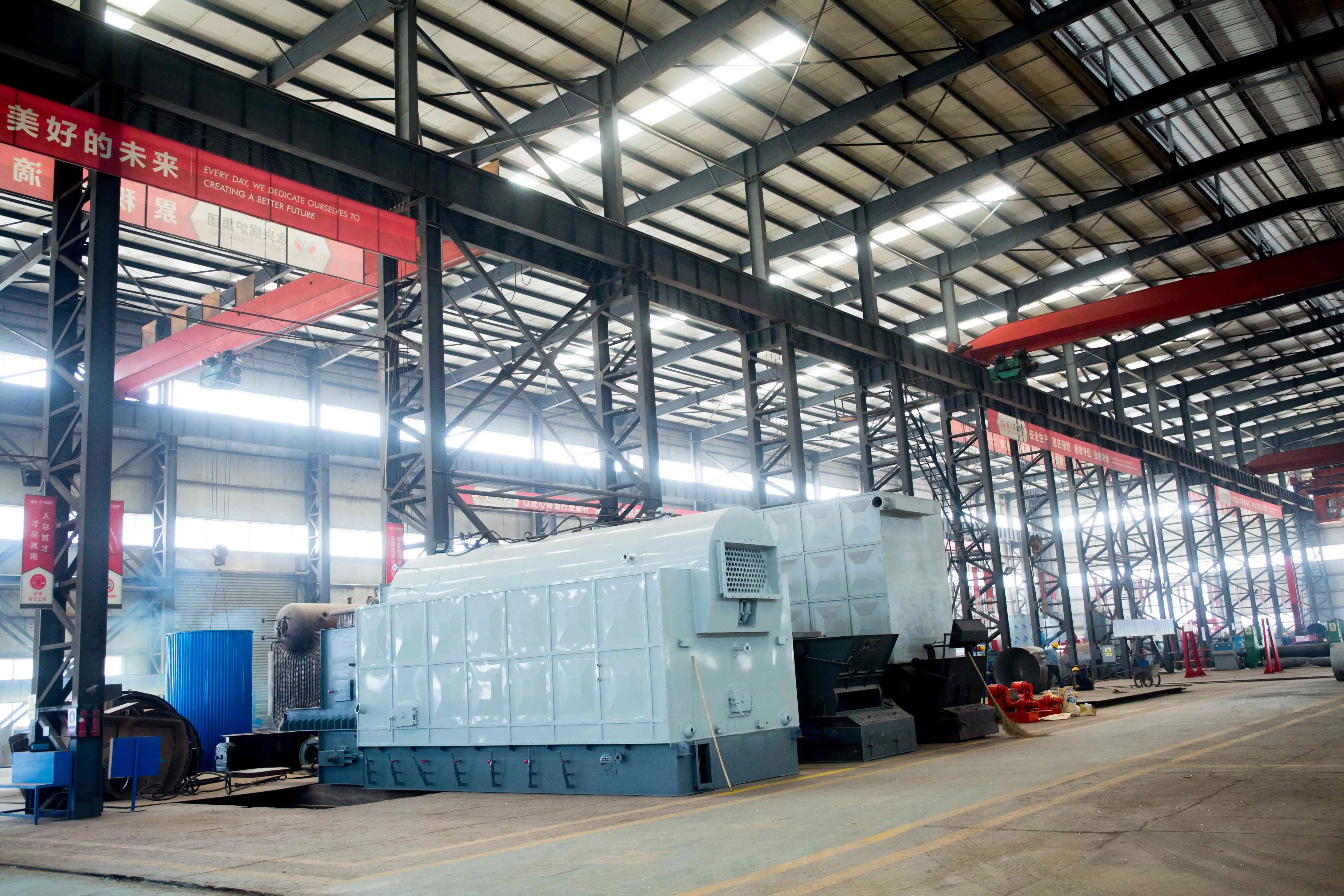 Hot Water Boiler, 90°C, Carbon Steel, Natural Circulation - detail 20