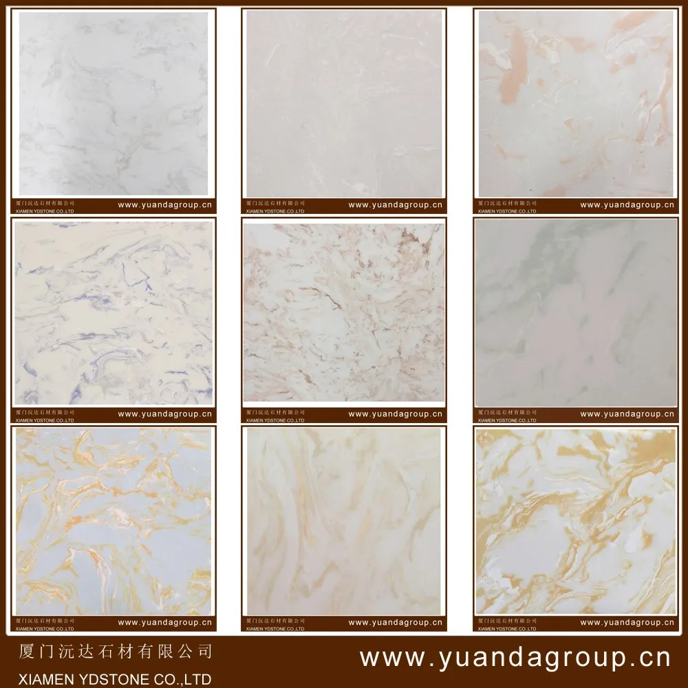 product ydstone modern rose beige artificial marble tiles cut to size for villa exterior staircase wall hotels floors bathrooms malls-3