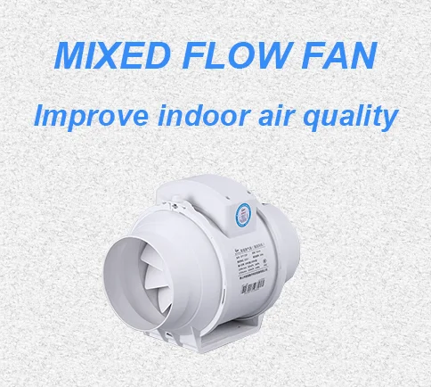 Inline Duct Fan, Plastic, Axial - detail 4