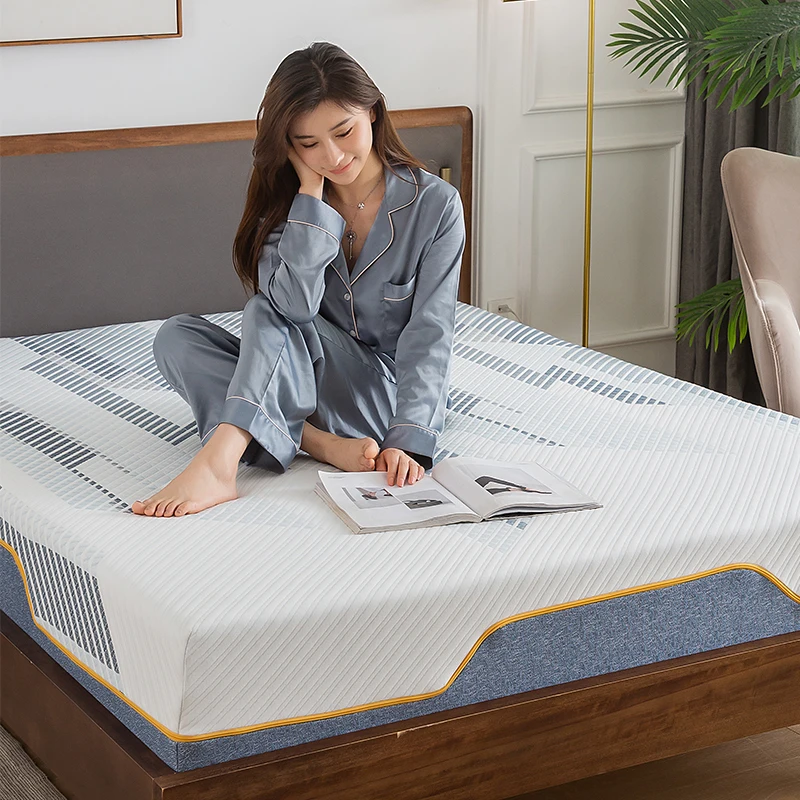 twin size hybrid double high quality hotel memory foam sponge bed mattress_1