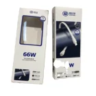 Package Luxury White Cardboard Magnetic Package Storage Boxes Gift Usb Cable Packaging Box With Window