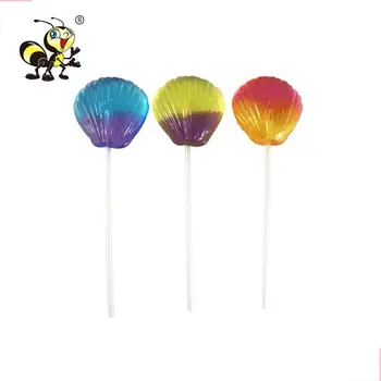 New Fiberglass Candy Sells Lollipop Rainbow Custom Halal Sweets Hard Shape Swirl Handmade Sweet Made In China Shape Lollipop