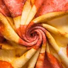 Blanket Amazon Round Pizza Giant Flour Tortilla Throw Sublimation Soft Flannel Fleece Burrito Blanket