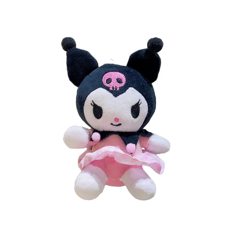 New Kulomi Doll Plush Pendant Grab Machine Doll Wholesale Internet Celebrity Doll Bag Keychain Plush Toys