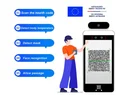 Tablet Green Pass Reader For EU Digital QR Code For Gate Access Control With 8inch Android Tablet