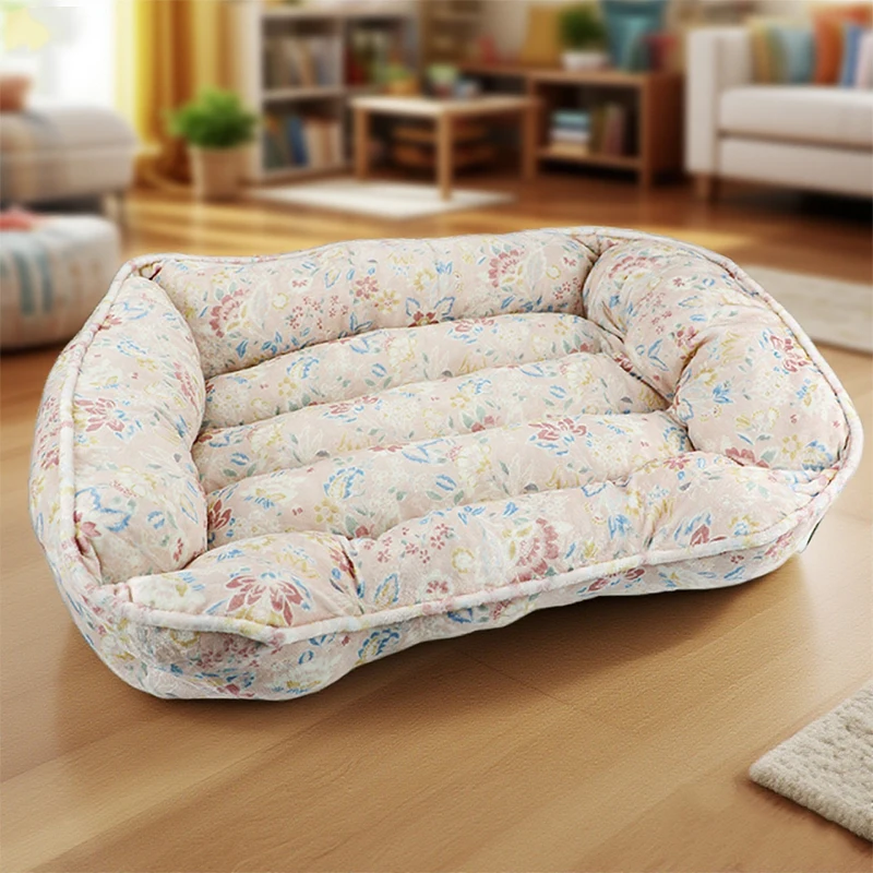 Small Dogs Animal Cats Beds Wholesale Cat Sleeping Beds Eco-Friendly Large Dog Bed Soft and Pet Product with Animal Pattern H280afd17d59244d2a5383241a85c2e30B