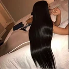 Hair Wholesale Double Drawn Unprocessed Hd Full Lace Wigs Long Bone Straight Human Hair Wig With Baby Hair