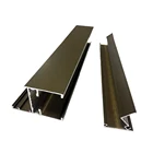 0.8mm Powder Coating Aluminium Window Frame Profile Aluminum Material For South Africa