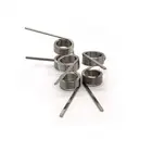Tempered Spring China Wholesale Black Tempered Oil Adjustable Retaining Double Torsion Spring For Door Handle