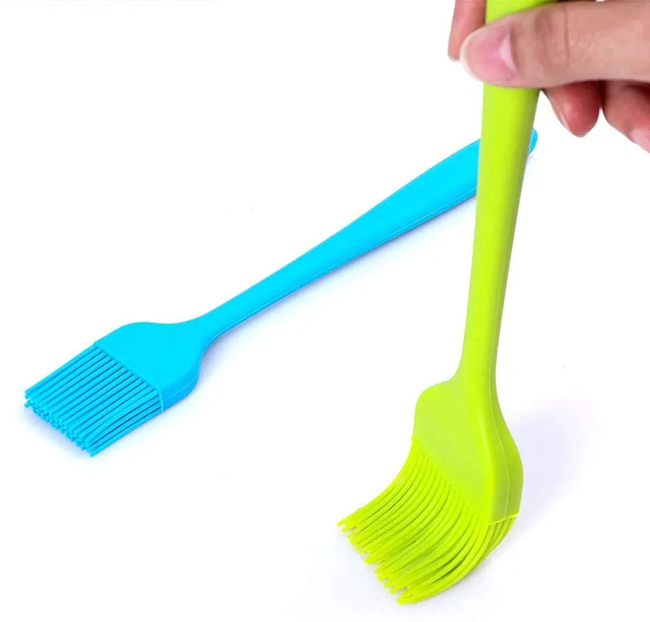 Heat Resistant Eco-Friendly Reusable Chef Kitchen Utensil Silicone Basting Brush for BBQ Baking Pastry details