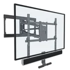 Tv Up And Down Tv Mount Factory Supply Flip Down Swivel Fireplace TV Mount With Height Adjustment Sound Bar