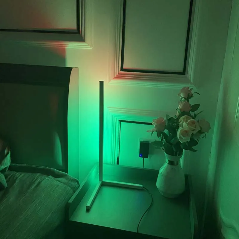 Nodic hot sale amazon luxury rgb remote control dimmable modern led desk light  minimal corner home decor table lamp for bedroom