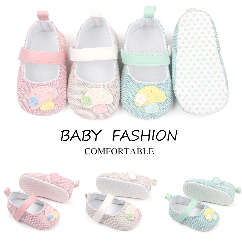 New Flower Baby Shoes Toddler Shoes Soft Soles Non-slip Baby Shoes Spring and Autumn factory
