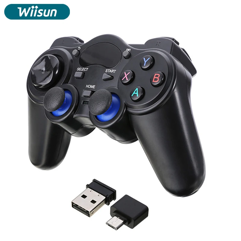 Bouwen paling pion D 2.4g Wireless Game Controller With Micro Usb Otg Converterjoystick Gamepad  For Ps3/ps2 Android Tv Box Phonetablet Pc - Buy Wireless Joystick Game  Controller,Wireless Gamepad,Wireless Gamepad Controller Product on  Alibaba.com