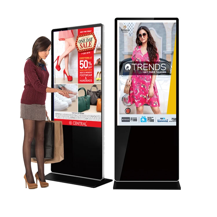 shopping mall touch screen monitors factory