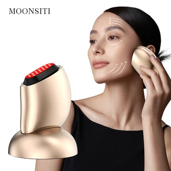 Lifting for face and neck Red and NIR light care beauty device  portable EMS anti aging RF frequency wrinkle removal collag