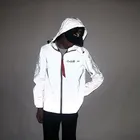 Men Jacket 2021 Wholesale Custon Outdoor Reflective With Logo Windproof Running Windbreaker Men Jacket