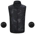 Vest OEM Serve Waterproof Casual Style Fans Equipped Summer Air Condition Cooling Vest TC11101