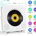 Cd Player Remote Control Wall Mounted Portable CD Player With Bluetooth USB