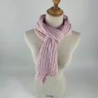 Wholesale Plain 2021 Wholesale High Quality Custom Ladies Twisted Plain Wholesale For Outdoor Ladies Scarf
