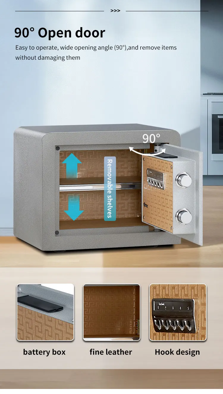 CEQSAFE China Digital Lock Safe Security Electronic Fireproof Safe Box supplier