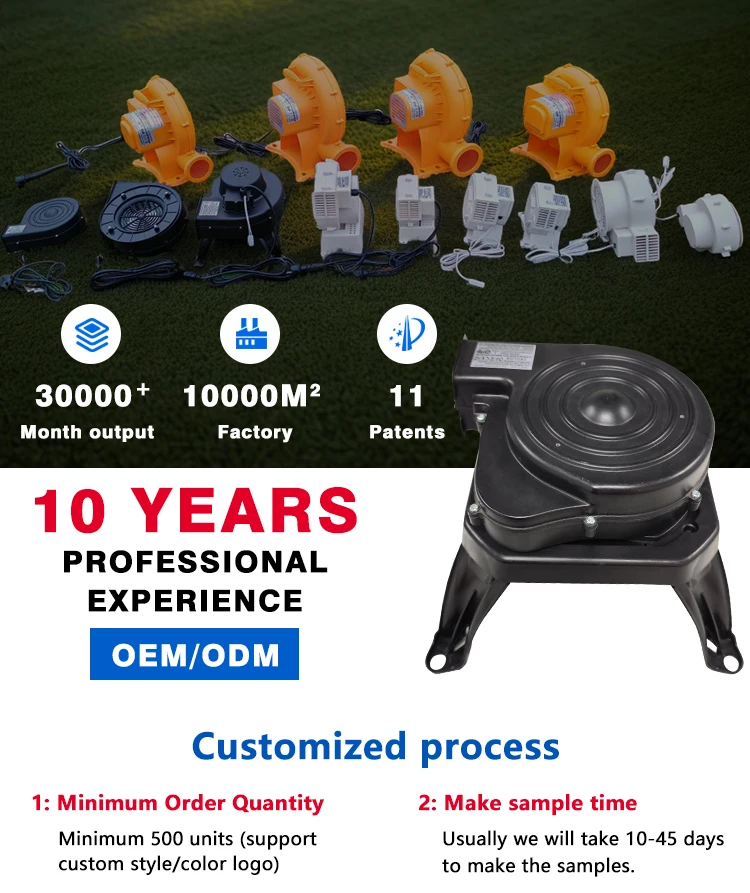 Centrifugal Air Blower, Waterproof, 110W - detail 2