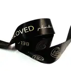 Satin Ribbon Made In China Superior Quality Custom Printed Satin Grosgrain Ribbon With Logo
